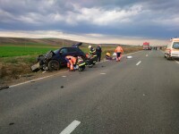 Patru morți într-un accident cumplit la Bârlad