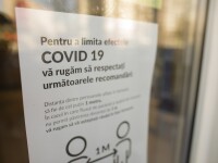 Anunturi afisate de comercianti in perioada raspandirii noului coronavirus