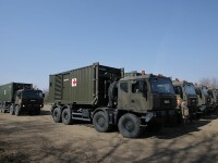 Armata Română a început construcţia unui spital mobil pentru cazurile de coronavirus