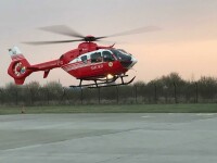 4 bebeluşi de la Suceava şi Botoşani, transportați cu elicoptere MAI la București