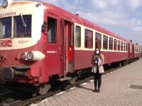 Primul tren-tramvai din România