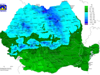 hartă temperaturi România