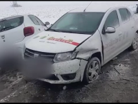 Schimbarea bruscă a vremii a provocat un accident pe DN 71 între București și Târgoviște