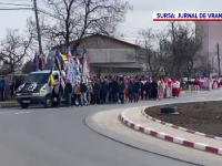 Zeci de amenzi la înmormântarea bulibașei din Vrancea ucise de roata desprinsă de la un camion