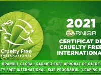 (P) Produsele Garnier, recunoscute la nivel internațional ca fiind cruelty-free