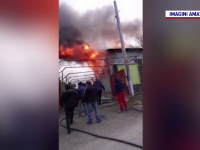 Casă devastată de incendiu în județul Bacău. De la ce a pornit tragedia
