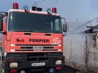 Incendiu devastator în Cluj. O casă a fost distrusă în totalitate