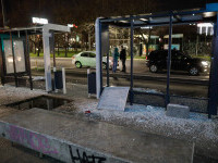 Poliţia Locală Bucureşti a evaluat pagubele în urma protestului. Costurile se ridică la 32.000 de euro. FOTO