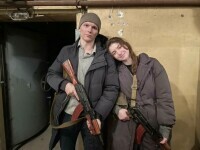 Tinerii ucraineni care s-au căsătorit în ziua invaziei ruse au plecat la război în luna de miere: ”Asta e noua realitate”