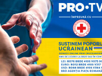 PRO TV și Crucea Roșie susțin poporul ucrainean. Conturile în care puteți dona