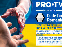 PRO TV și Code for Romania susțin poporul ucrainean