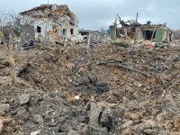 VIDEO. O întreagă localitate din Ucraina a fost rasă de pe fața Pământului. Bombele rusești au distrus toate clădirile