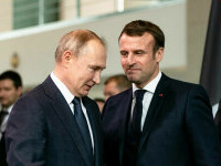Putin i-a spus lui Macron că este de acord cu trimiterea unor experţi AIEA să inspecteze centrala nucleară Zaporojie