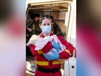 Doi nou-născuți cu probleme de sănătate au ajuns cu o ambulanță de la Kiev, în România