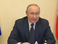 Putin le promite ruşilor ajutoare împotriva unui ”blitzkrieg” economic al Occidentului menit ”să distrugă” Rusia