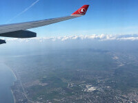 Aterizare de urgență pe Aeroportul Otopeni a unei aeronave Turkish Airlines. Un pasager cu probleme medicale, decedat
