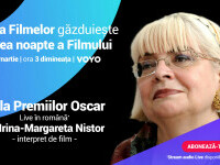 Irina-Margareta Nistor prezintă LIVE pe VOYO gala premiilor Oscar 2022, în 28 martie