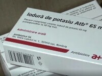 Antibiotice Iași a fabricat 30 de milioane de comprimate de iodură de potasiu. Unde au ajuns cele mai multe dintre pastile