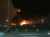 Incendiu la un depozit de petrol în Jeddah, cu două zile înaintea marelui premiu de Formula 1 din Arabia Saudită
