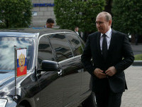 Vladimir Putin se plimbă cu un bolid de peste 1 milion de dolari, echipat să reziste unui atac chimic