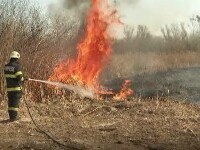 Incendiile de vegetație au devenit un fenomen în România. Peste 6.000 de focare au fost stinse în ultimele luni