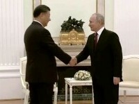 Xi Jinping, complimentat serios de Vladimir Putin, la Moscova: „suntem puţin invidioşi pe voi”