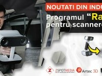 (P) Z Spot Media și Artec 3D lansează programul „Rabla” pentru scannere 3D în România