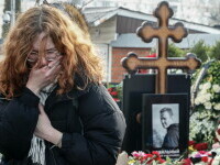 Poliția lui Vladimir Putin a închis cimitirul în care e îngropat Navanîi. Gestul impresionant făcut de rușii care îl admirau