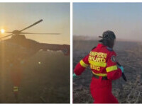 elicopter smurd incendiu delta