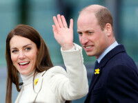 Kate Middleton cu narcise