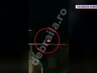 O dronă militară s-a prăbușit în Brăila. Localnicii au filmat-o când a trecut peste casele lor. VIDEO