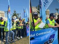 Protest la CCR, care va judeca obiecţia formulată de Avocatul Poporului cu privire la pensiile militare. VIDEO
