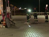 accident in benzinarie