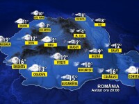 Afla cum e vremea in Romania din ora in ora