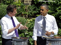 David Cameron si Barack Obama