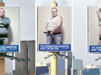 Barbatul stripper de pe stalp - cea mai inspirata campanie a anului