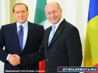 Silvio Berlusconi si Traian Basescu