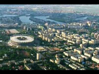 Finala Europa League din ELICOPTER. Imagini inedite din Capitala