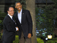 Obama, Hollande