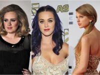 Adele, Katy Perry, Taylor Swift