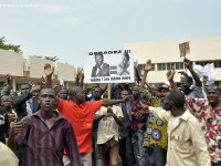 Protestatari in Mali