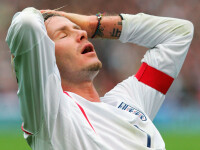 Fotbalistul englez David Beckham a fost implicat intr-un accident rutier in Los Angeles