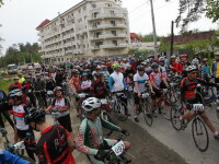 Peste 300 de sibieni au petrecut 1 mai pe bicicleta