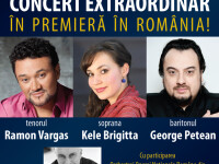Al treilea tenor al lumii, in premiera, la Opera Nationala Romana din Cluj-Napoca