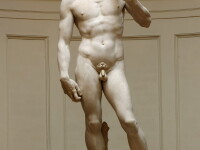 Statuia lui David, de Michelangelo, este in pericol sa se prabuseasca. Sculptura cantareste 5,5 tone