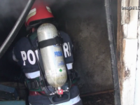 Descoperirea infioratoare facuta de pompierii chemati sa stinga un incendiu izbucnit in beciul unei cladiri din Oradea
