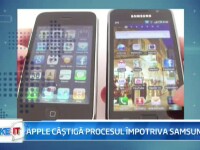 Apple castiga procesul cu Samsung