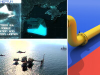 In Marea Neagra a inceput batalia pentru petrolul si gazele din adancuri. Harta zonelor controlate de rusi si de americani