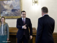 Victor Ponta, Klaus Iohannis - AGERPRES