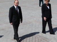 Angela Merkel, Vladimir Putin - GETTY